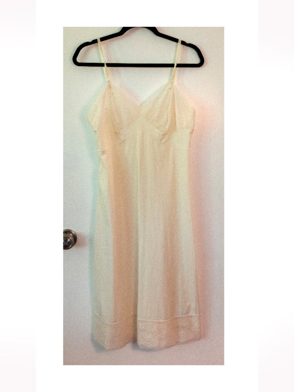 Vintage Vanity Fair Ecru slip